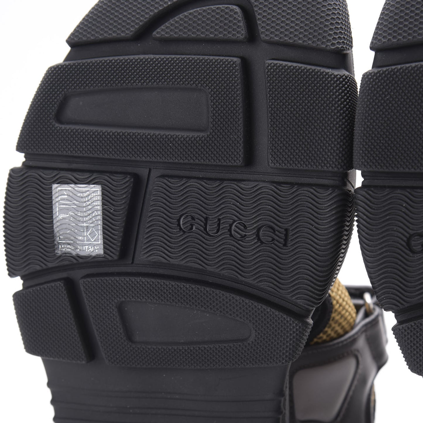 X SEGA Nappa Mesh Mens Aguru Sandals 11 Loess Black