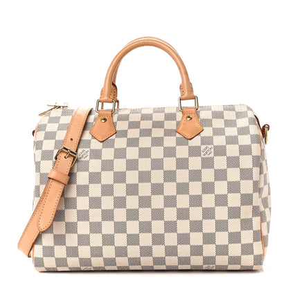 Louis Vuitton Damier Azur Speedy Bandouliere 30 1 of 12