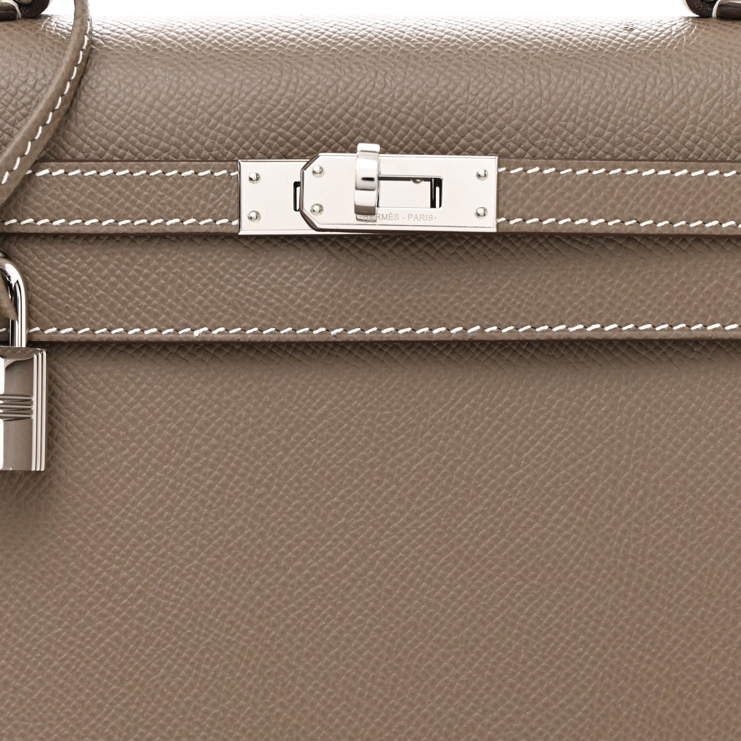 Hermes Epsom Kelly Sellier 25 Etoupe 7 of 15