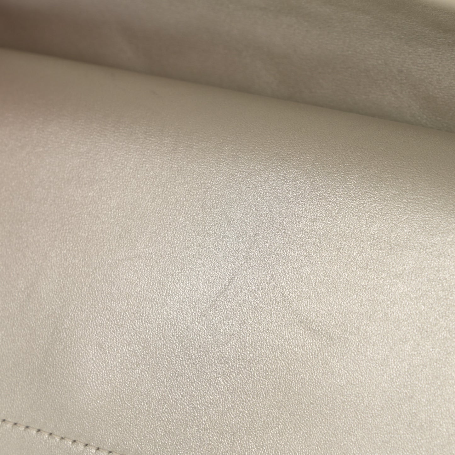 Metallic Lambskin Quilted 2.55 Reissue 227 Flap Silver