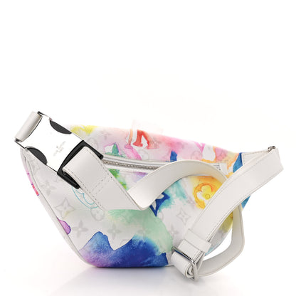 Louis Vuitton Monogram Watercolor Discovery Bumbag Multicolor 3 of 9