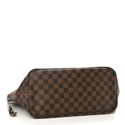 Louis Vuitton Damier Ebene Neo Neverfull MM Rose Ballerine 5 of 10