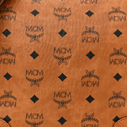 MCM Visetos Medium Klara Hobo Cognac 7 of 9