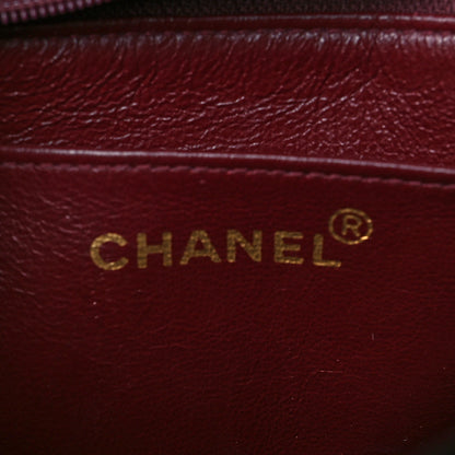 Chanel Lambskin Quilted CC Single Flap Shoulder Bag Black 5 of 10