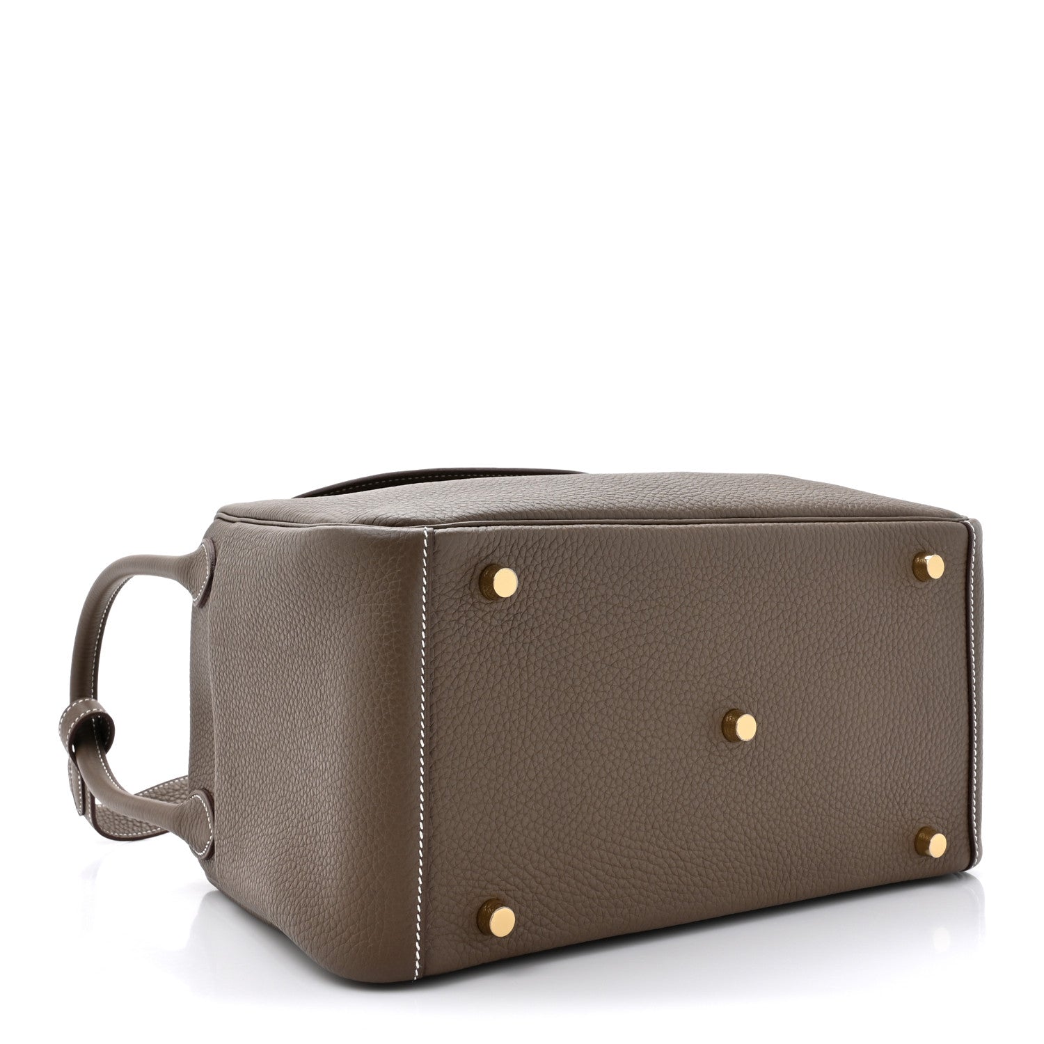 Hermes Taurillon Clemence Lindy 30 Etoupe 4 of 10