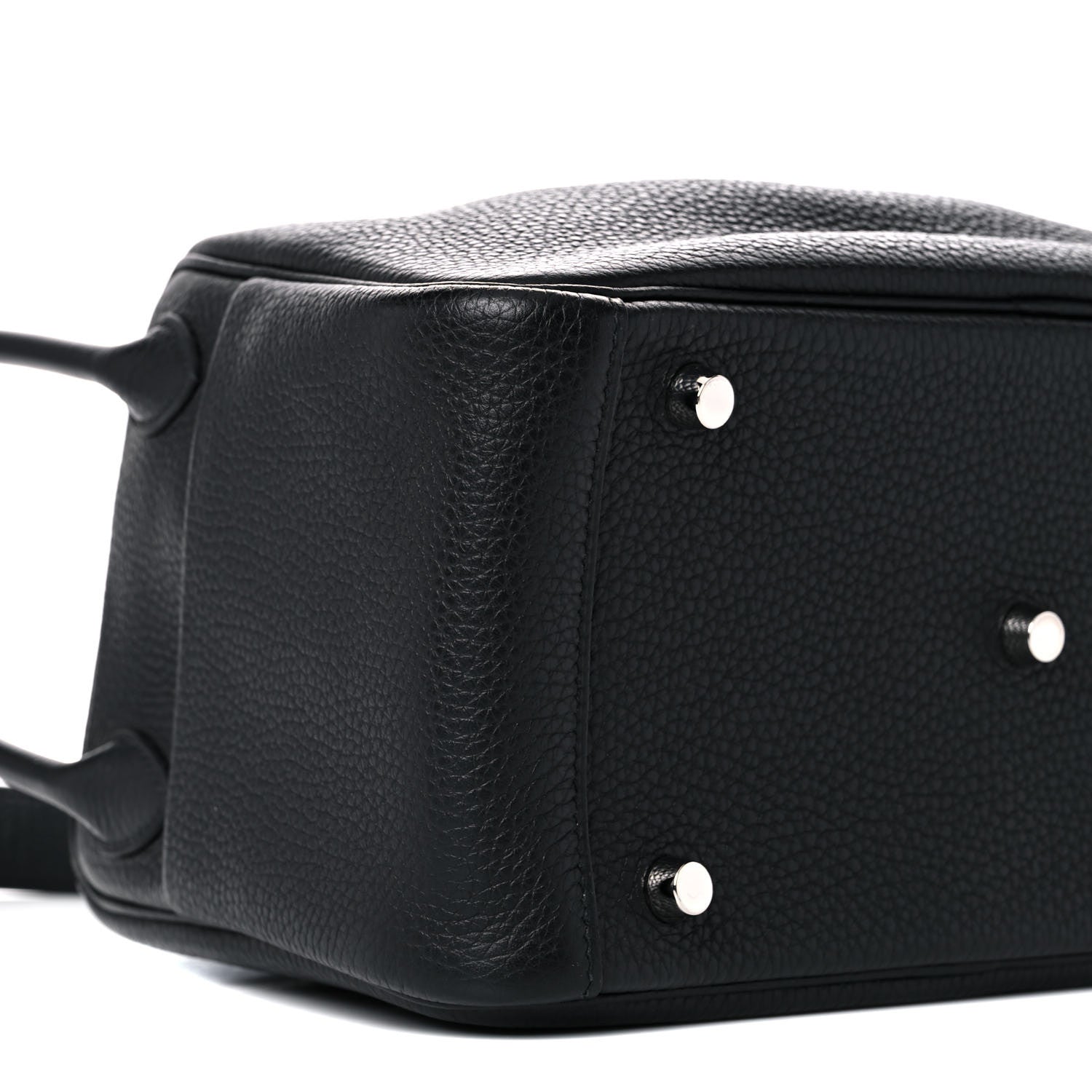Hermes Taurillon Clemence Lindy 26 Black 7 of 9