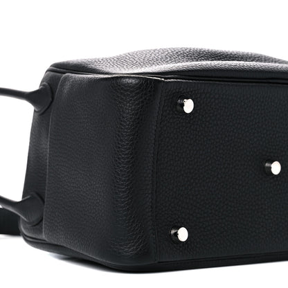 Hermes Taurillon Clemence Lindy 26 Black 7 of 9