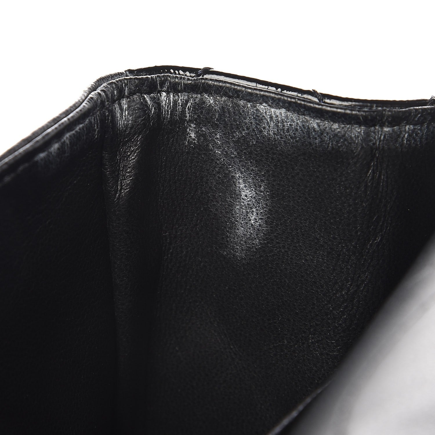 Chanel Distressed Patent Quilted 2.55 Reissue 227 Flap Black 12 of 13