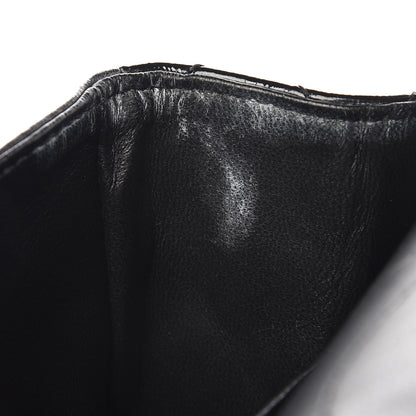 Chanel Distressed Patent Quilted 2.55 Reissue 227 Flap Black 12 of 13