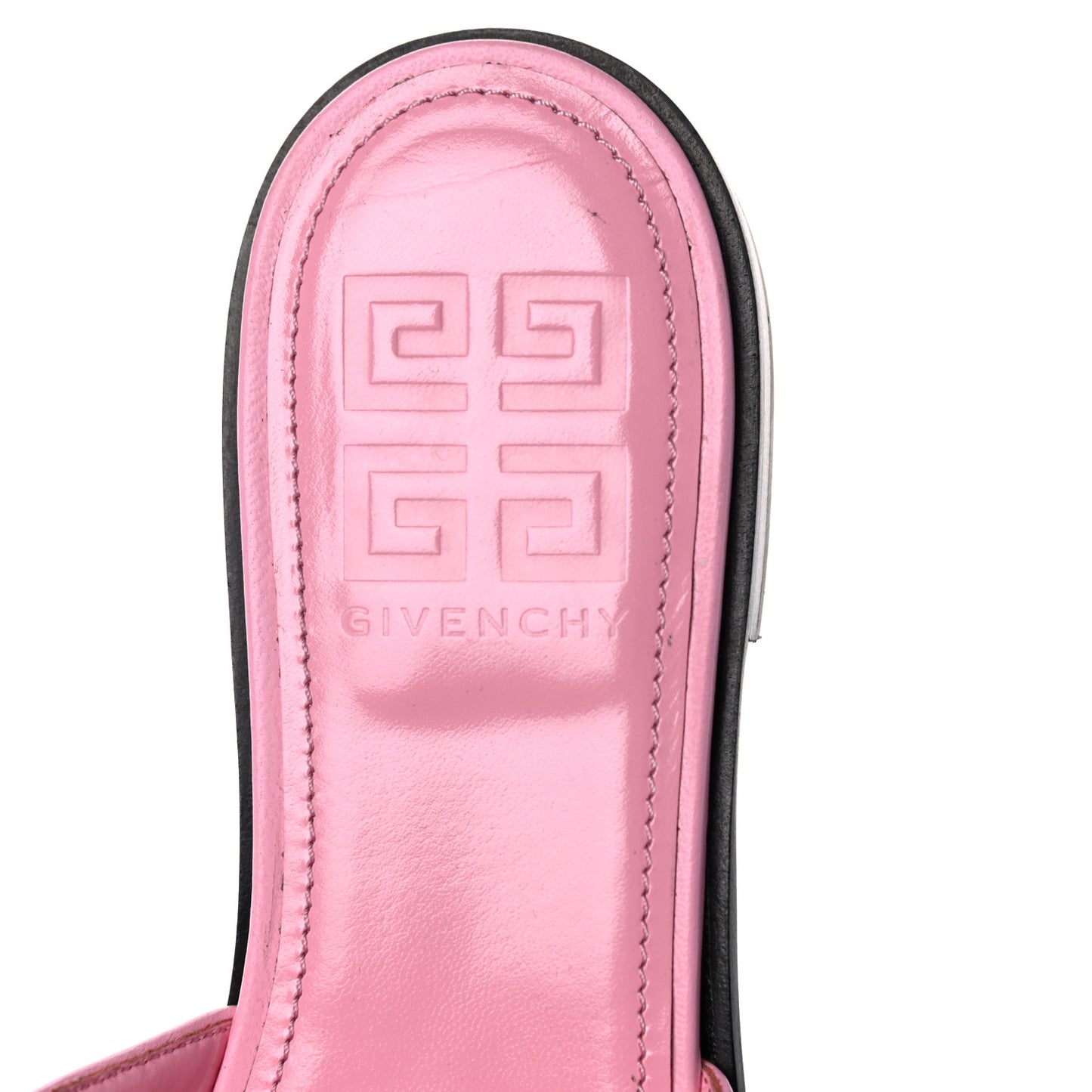 Nappa G Flat Sandals 37 Baby Pink