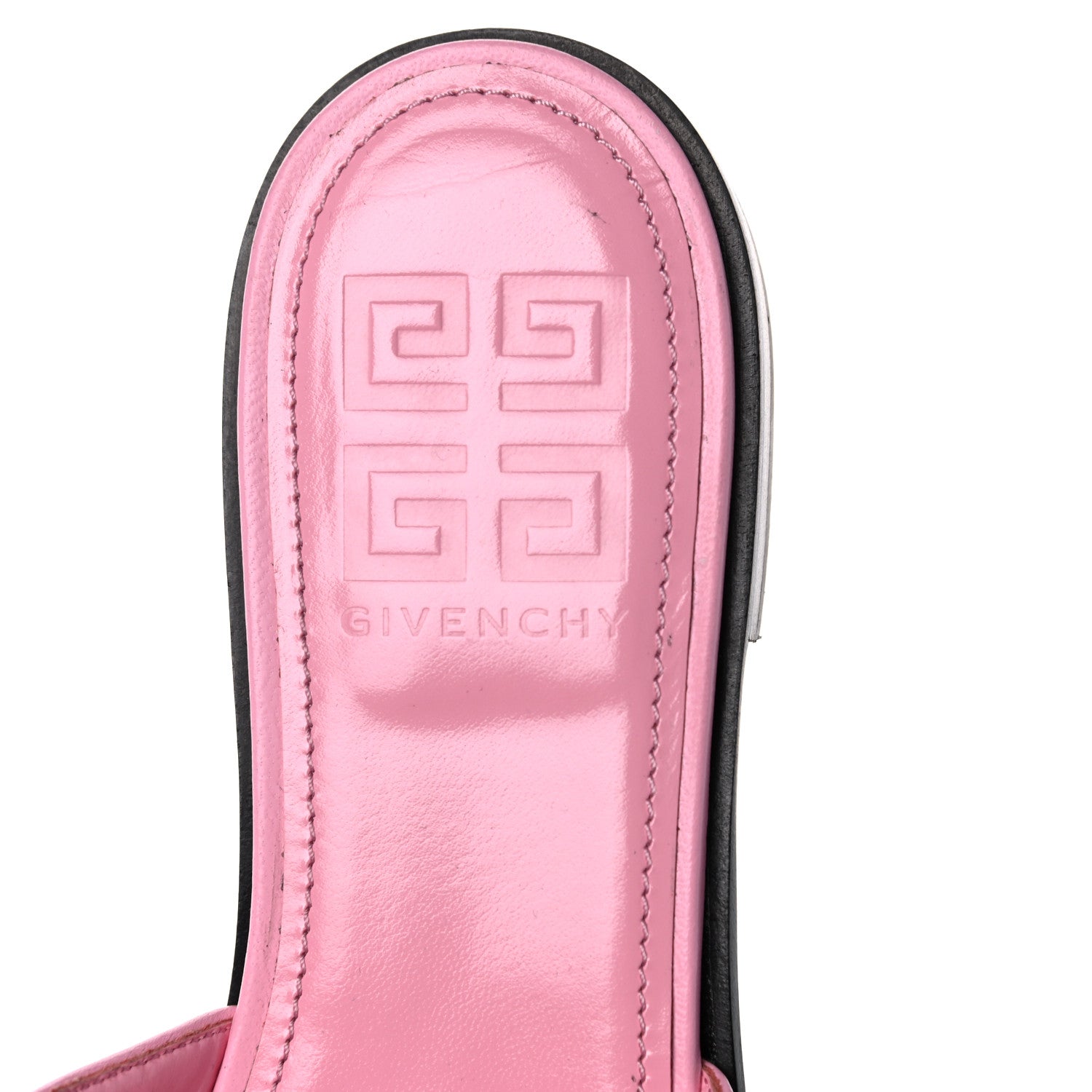 Givenchy Nappa G Flat Sandals 37 Baby Pink 7 of 12