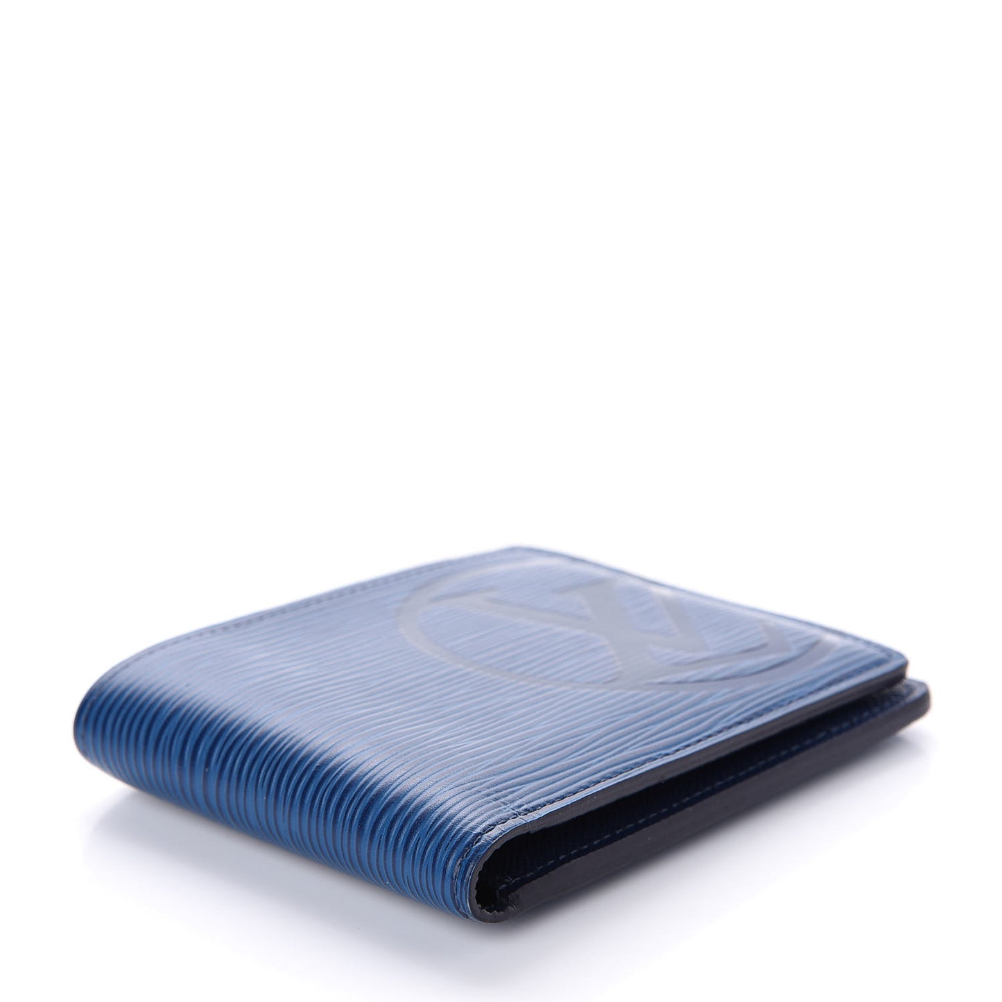 Epi Initials Multiple Wallet Cobalt