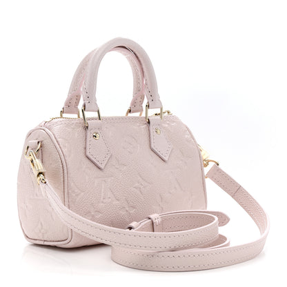 Louis Vuitton Empreinte Monogram Nano Speedy Snowy Pearl 3 of 10