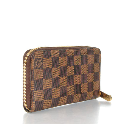 Louis Vuitton Damier Ebene Zippy Compact Wallet 3 of 7