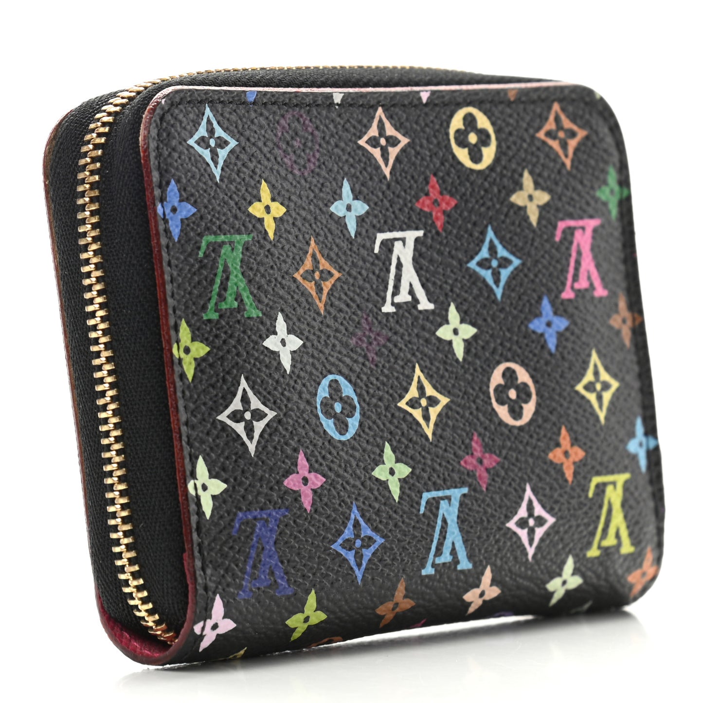 Monogram Multicolor Zippy Coin Purse Black Grenade