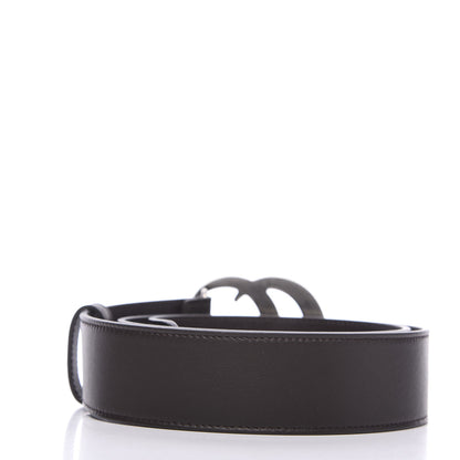 Gucci Moon Calfskin Nickel Double G 40mm Belt 90 36 Dark Cocoa 2 of 5