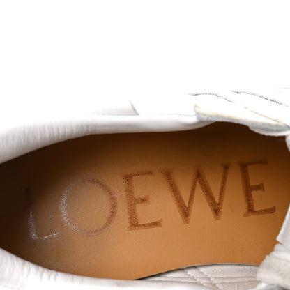 Loewe Nylon Suede Flow Retro Runner Sneakers 40  White 8 of 9
