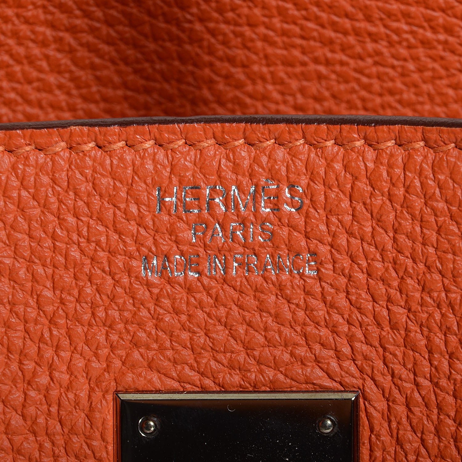 Hermes Togo Birkin 35 Orange 12 of 24
