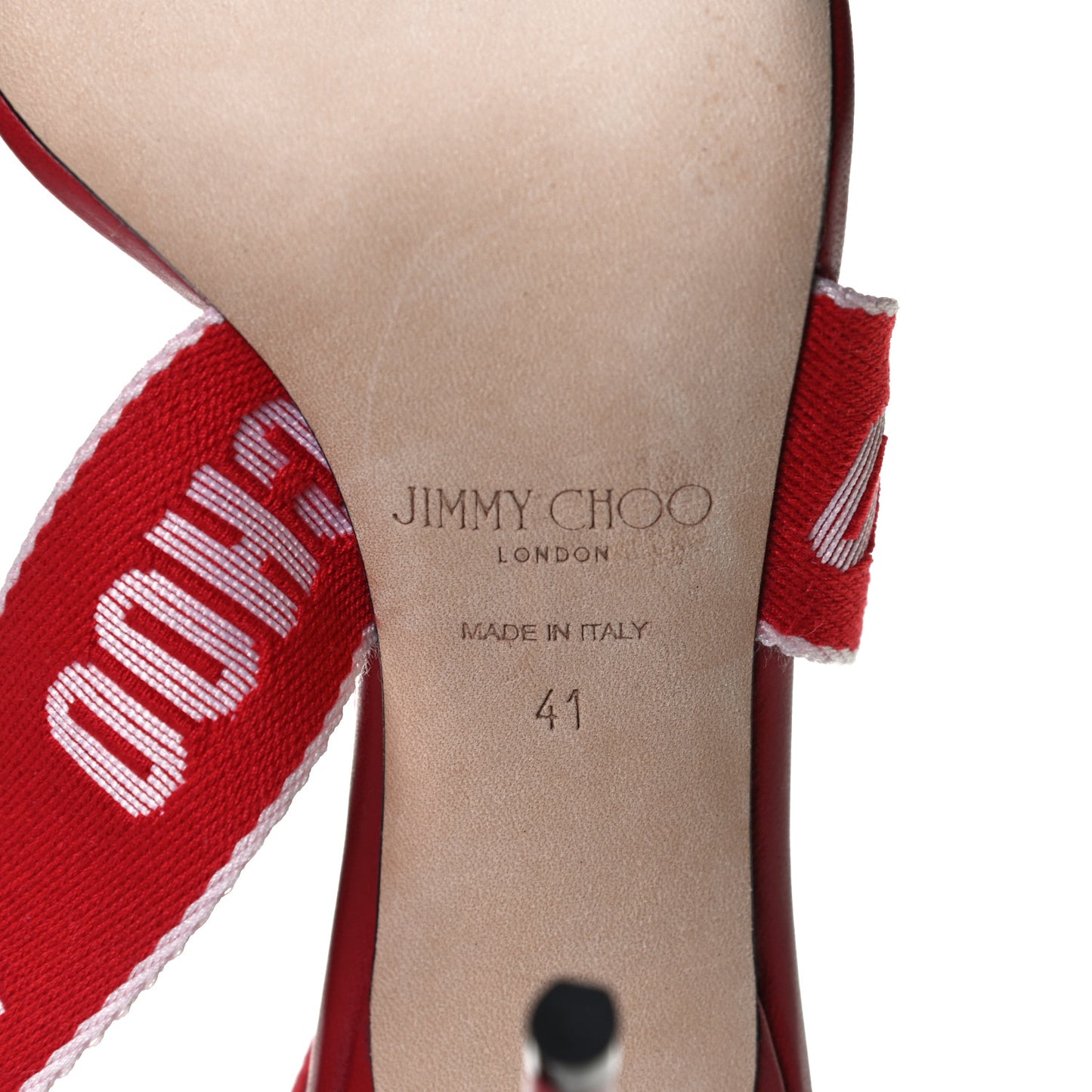 Canvas Bailey 100 Pumps 41 Red White