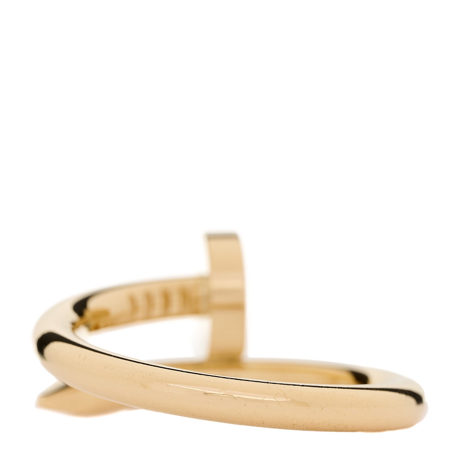 Cartier 18K Yellow Gold Juste Un Clou Ring 53 6.25 3 of 5