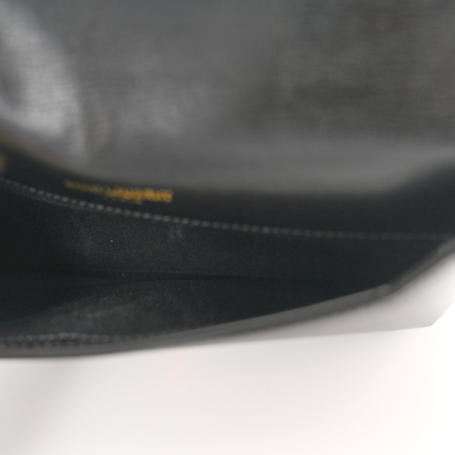 Saint Laurent Smooth Calfskin Monogram Phone Holder Crossbody Black 5 of 11