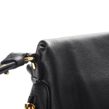 Tom Ford Grained Calfskin Medium Jennifer Crossbody Bag Black 7 of 7