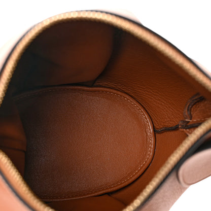 Loewe Calfskin Mini Elephant Crossbody Bag Tan 4 of 8