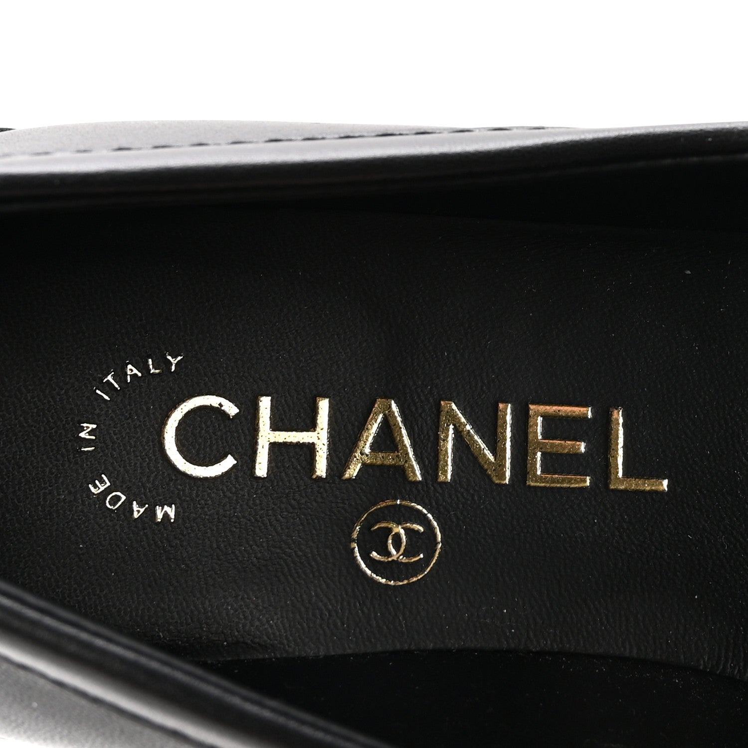 Chanel Lambskin Quilted CC Turnlock Loafers 36.5 Black 8 of 10