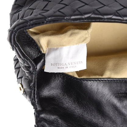 Bottega Veneta Nappa Intrecciato Cosmetic Case Black 7 of 10