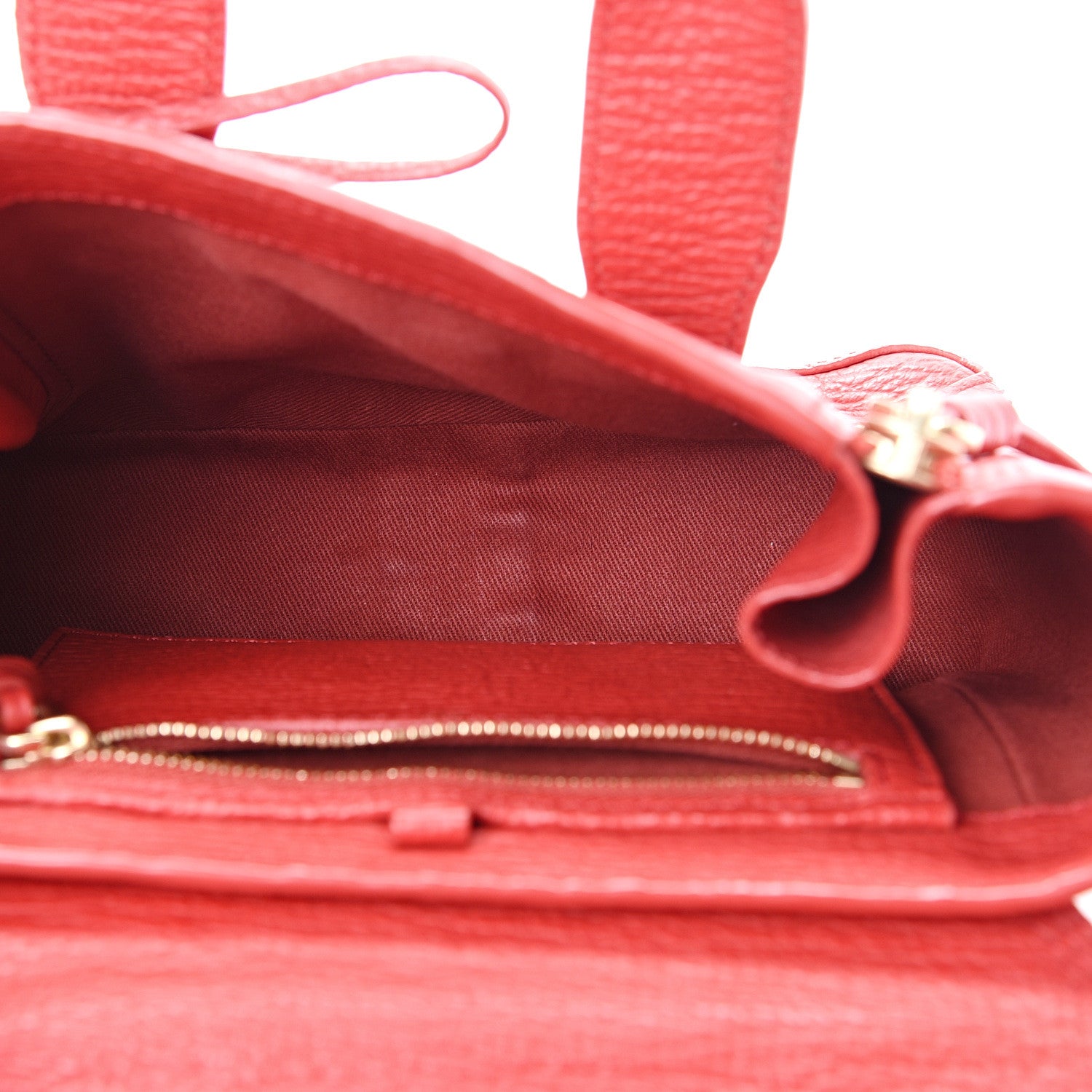 3.1 Phillip Lim 3.1 Textured Calfskin Mini Pashli Satchel Red 4 of 12