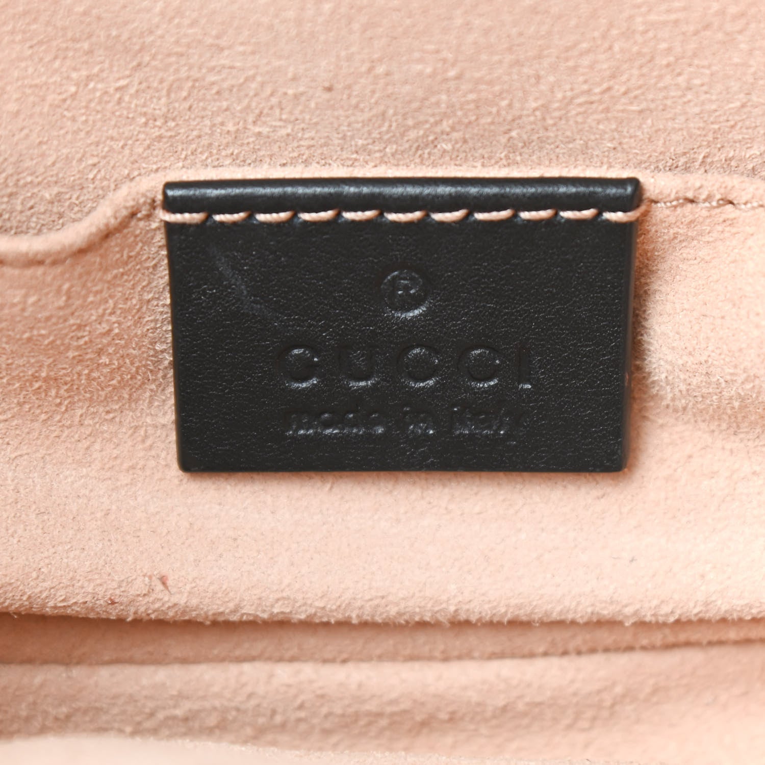 Gucci Calfskin Matelasse GG Marmont Belt Bag 85 34 Black 6 of 11