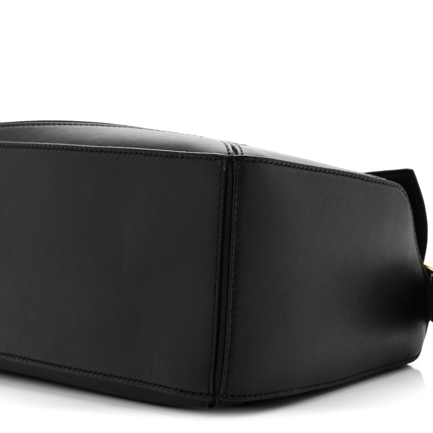 Loewe Calfskin Small Woven Puzzle Bag Black 10 of 10