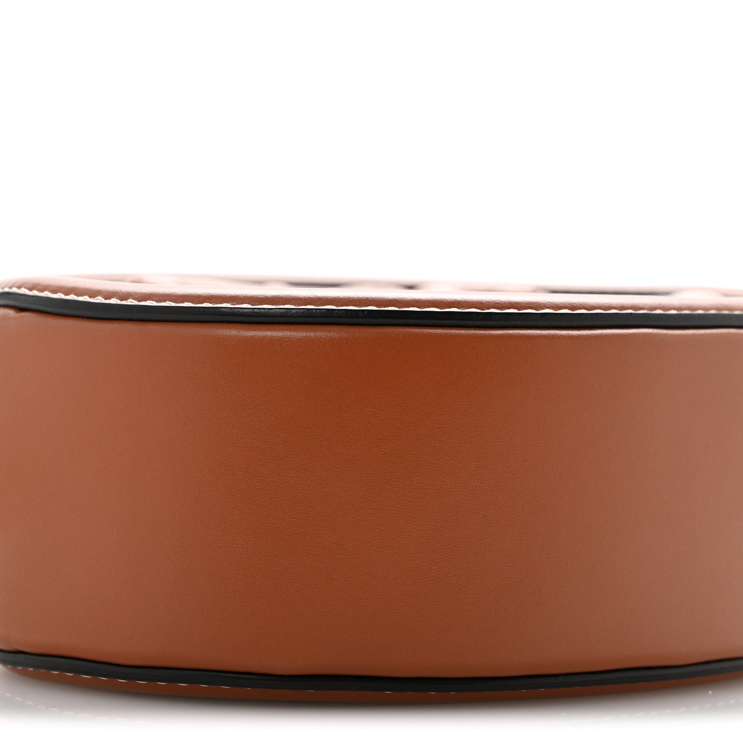 Smooth Calfskin Cuir Triomphe Oval Bag Tan