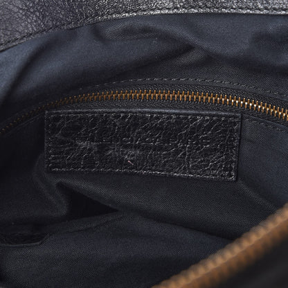 Balenciaga Agneau Classic Hardware Bowling Bag Black 6 of 12