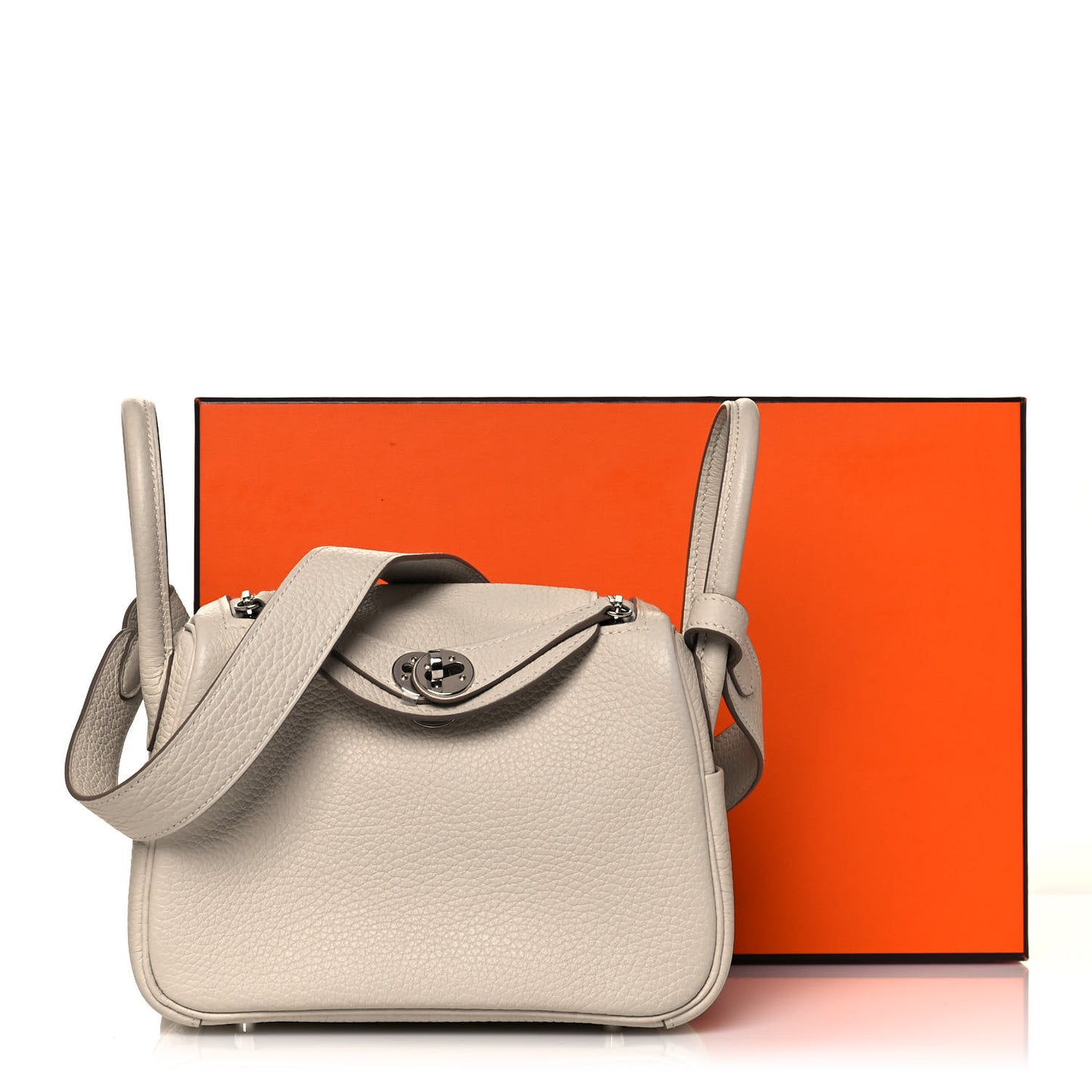 Taurillon Clemence Mini Lindy 20 Craie