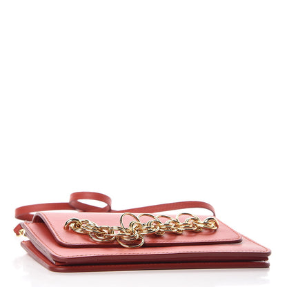 Chloe Calfskin Drew Bijou Clutch Earthy Red 4 of 7