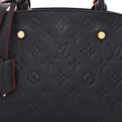 Louis Vuitton Empreinte Montaigne BB Marine Rouge 8 of 10