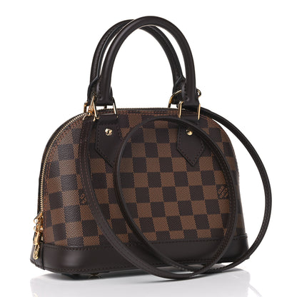 Louis Vuitton Damier Ebene Alma BB 2 of 9