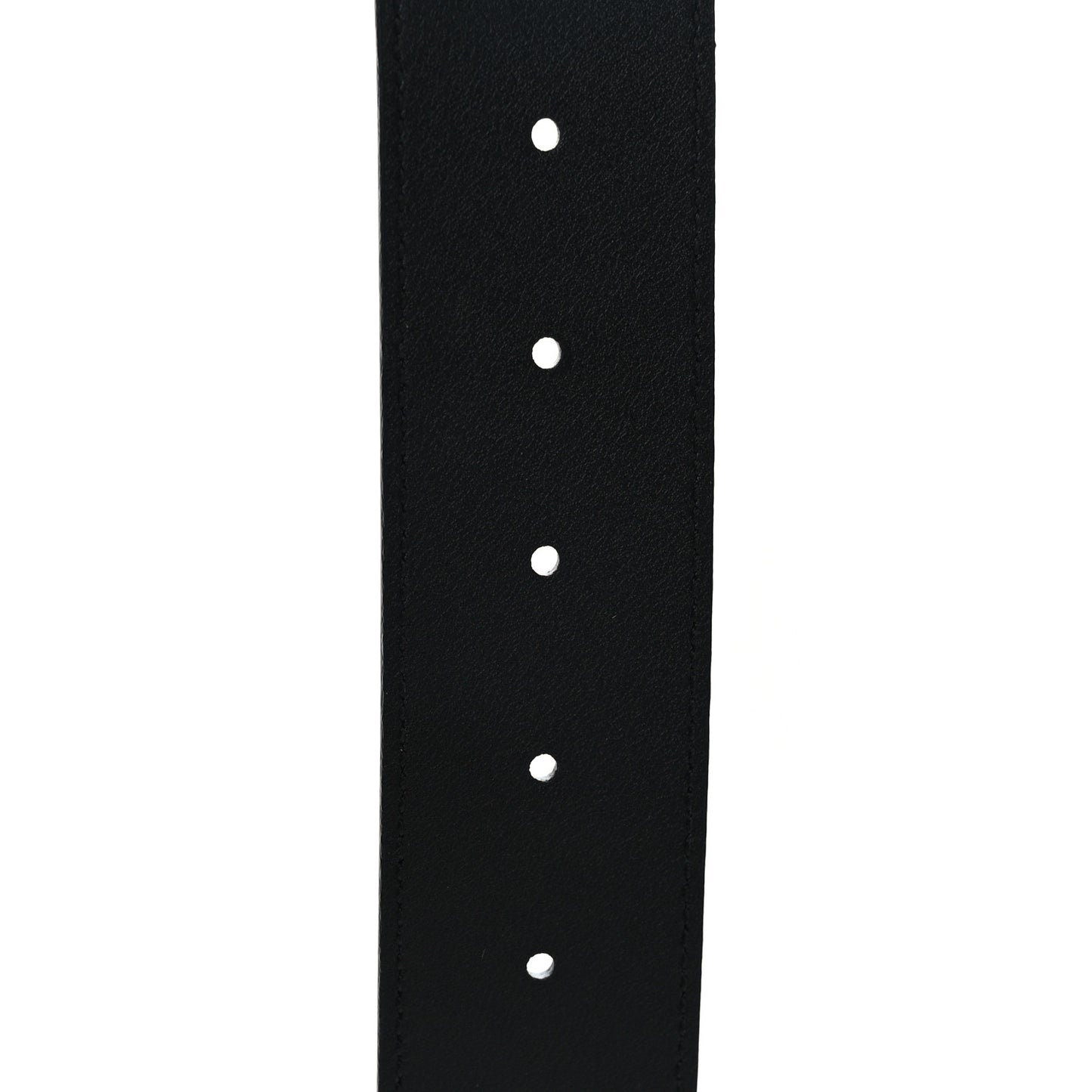 Textured Calfskin Double G 40mm Belt 75 30 Black