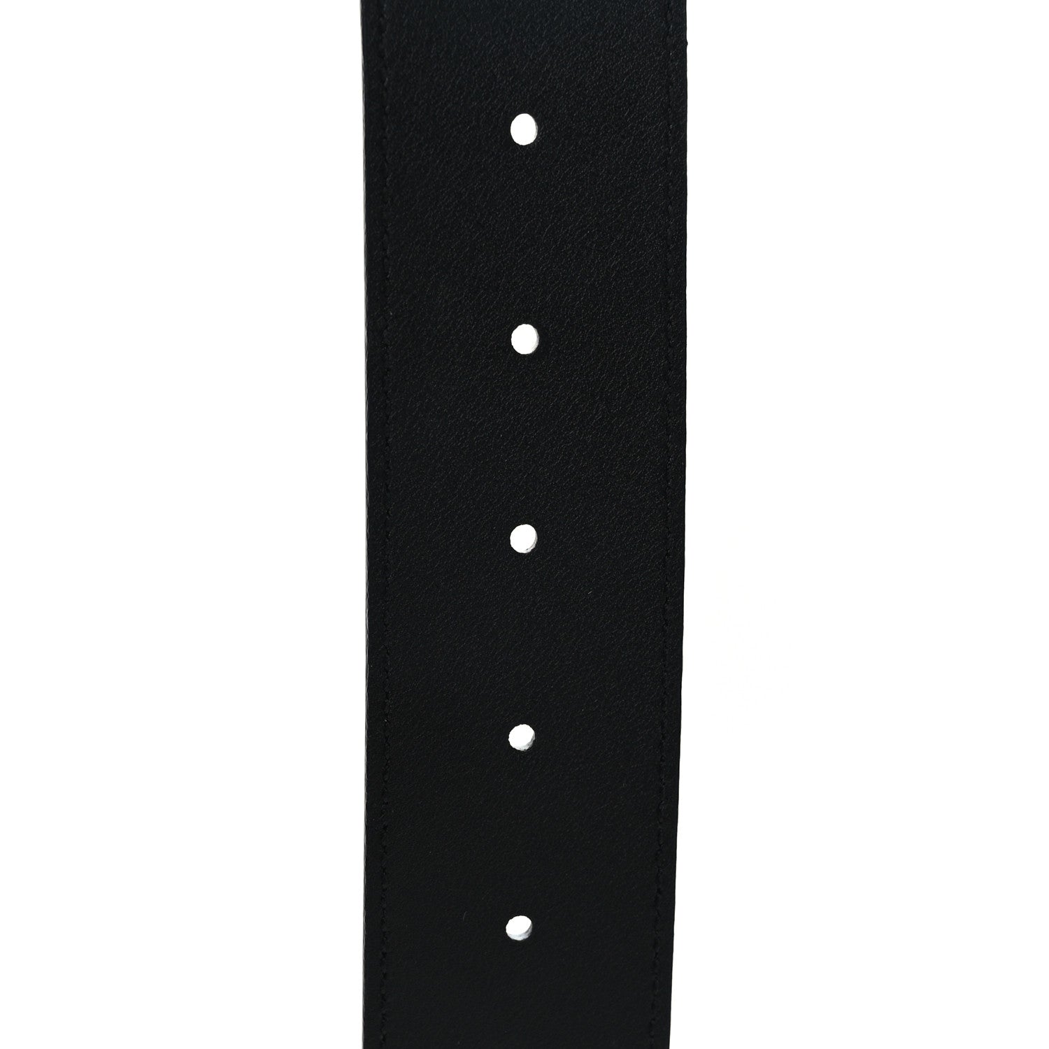 Gucci Textured Calfskin Double G 40mm Belt 75 30 Black 4 of 7