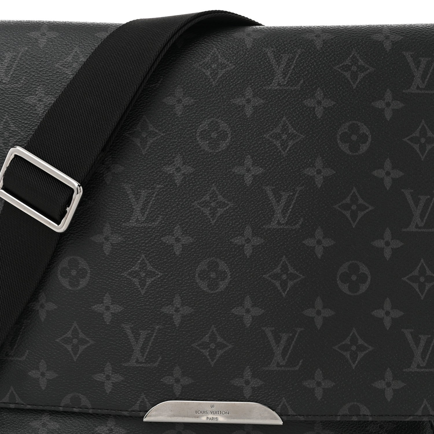 Louis Vuitton Monogram Eclipse Explorer MM Black 7 of 9