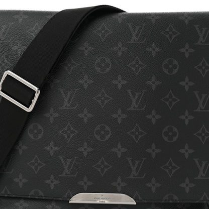 Louis Vuitton Monogram Eclipse Explorer MM Black 7 of 9