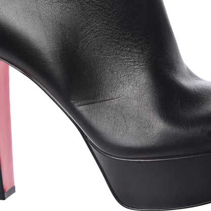 Christian Louboutin Shiny Calfskin Lady 120 Boot 36 Black 9 of 10