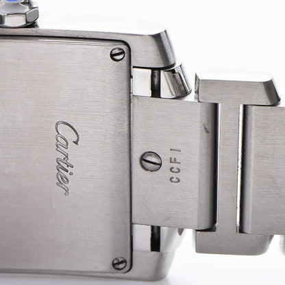 Cartier Stainless Steel 25mm Tank Francaise Quartz Watch 7 of 11