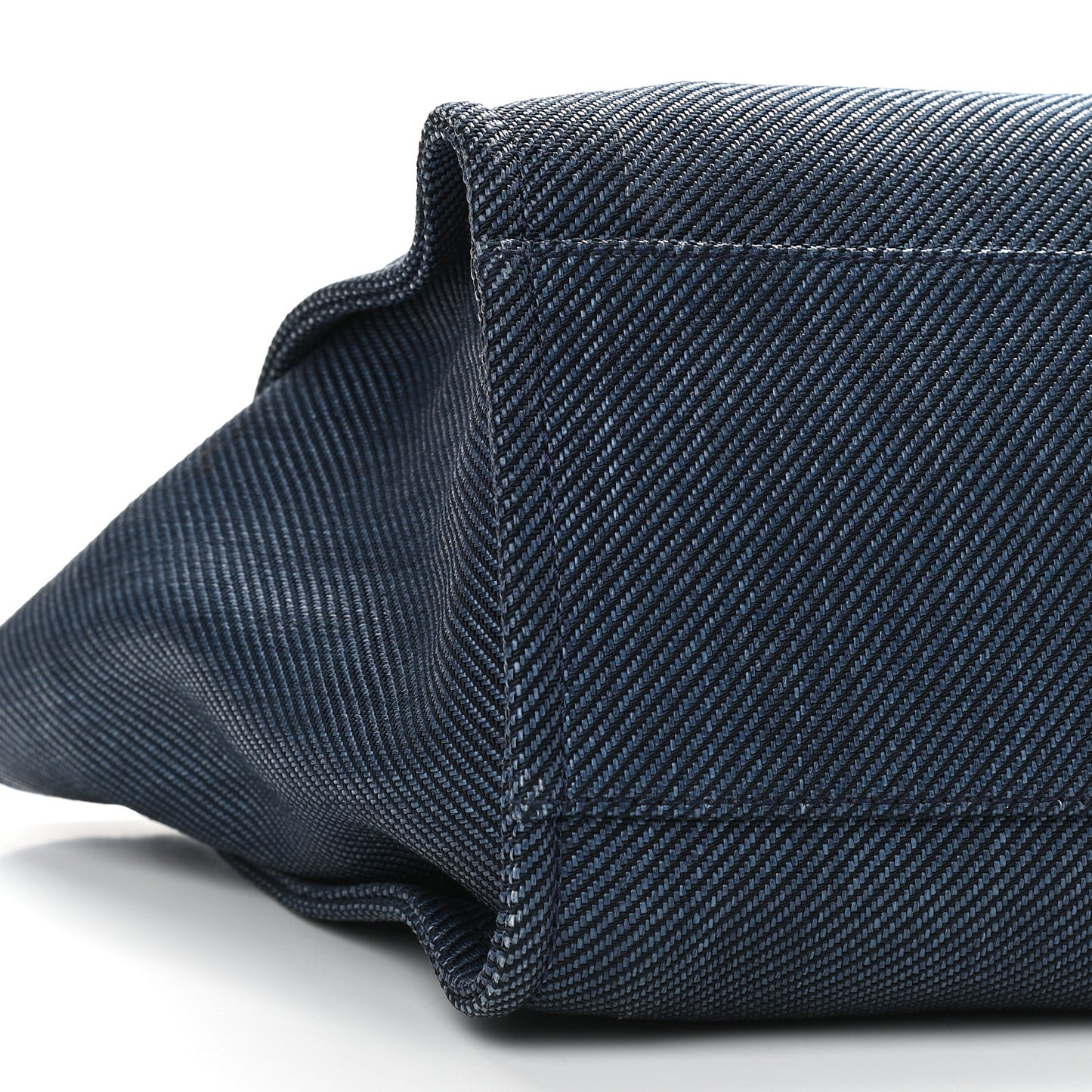 Denim Medium Deauville Tote Dark Blue