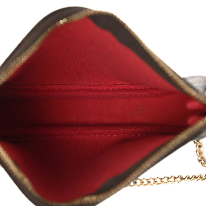 Louis Vuitton Damier Ebene Mini Pochette Accessories 5 of 7