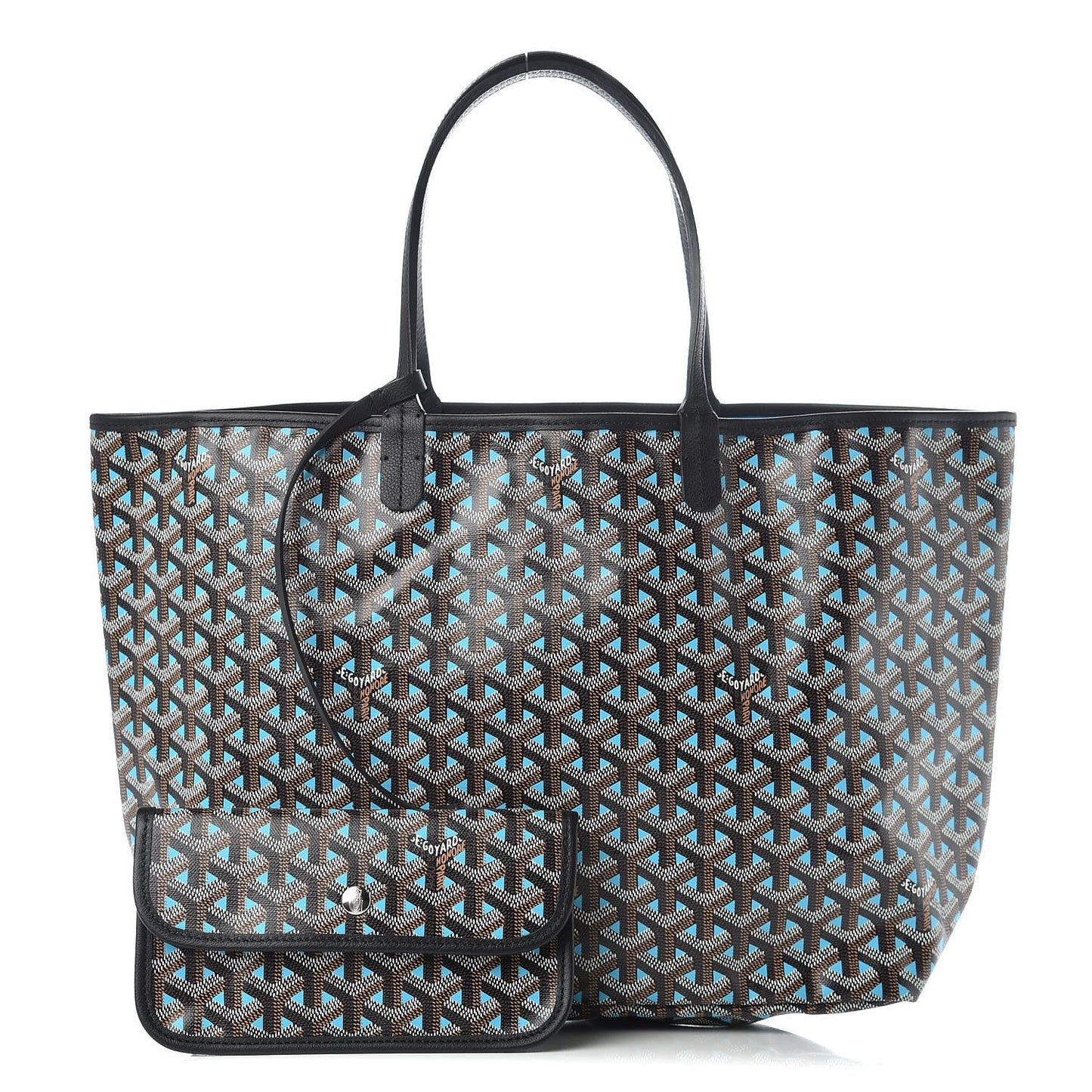 Goyardine Saint Louis Claire Voie PM Black Blue