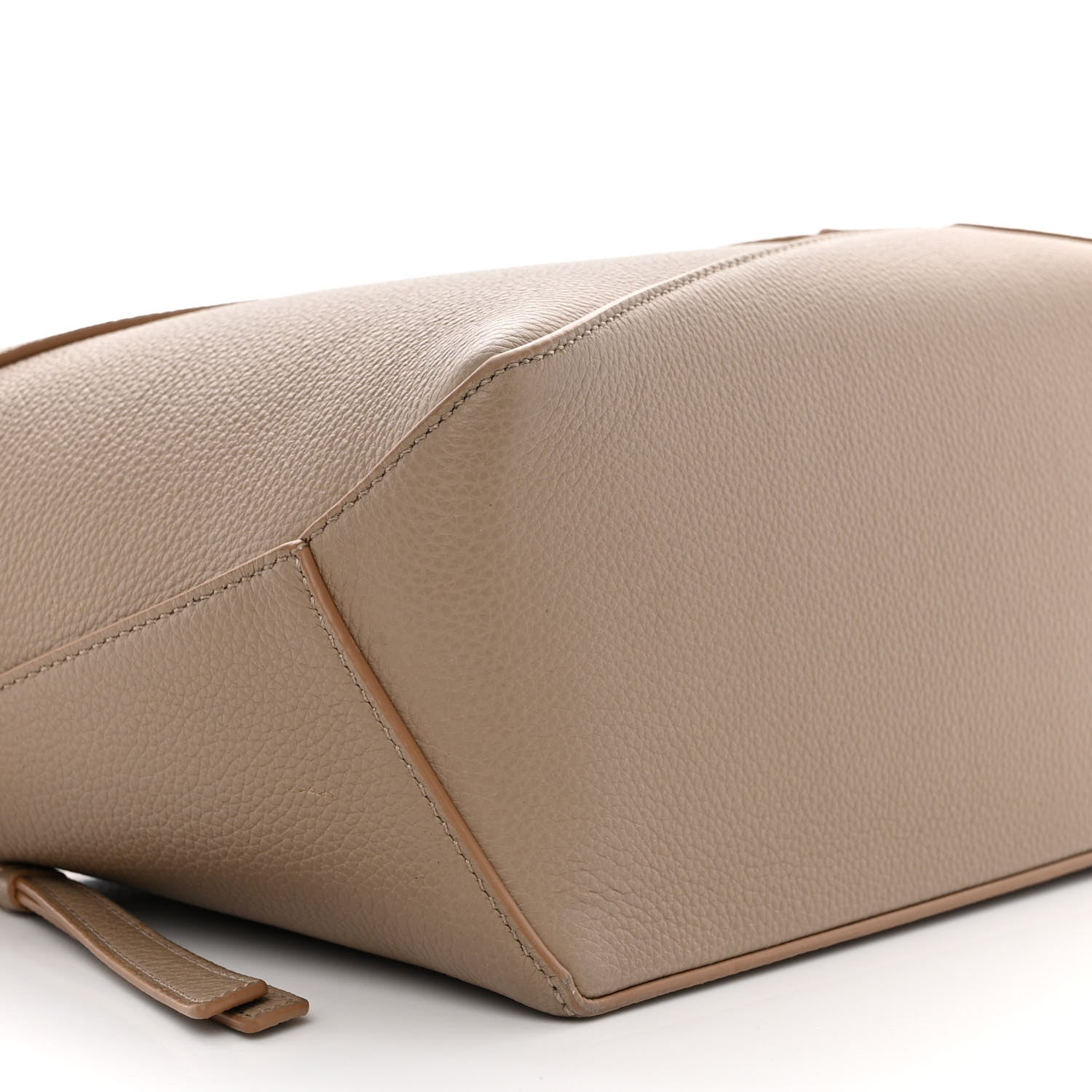Loewe Grained Calfskin Small Puzzle Edge Bag Sand 9 of 10