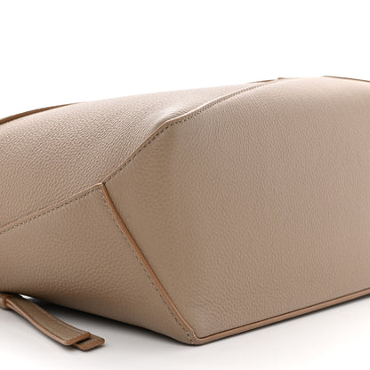 Loewe Grained Calfskin Small Puzzle Edge Bag Sand 9 of 10