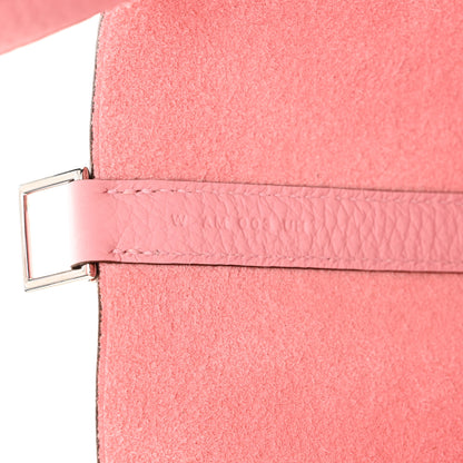 Hermes Taurillon Clemence Picotin Lock 18 PM Rose Sakura 7 of 12